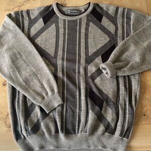 Tundra Canada Men’s Sweater Wool/Cotton Round Neck